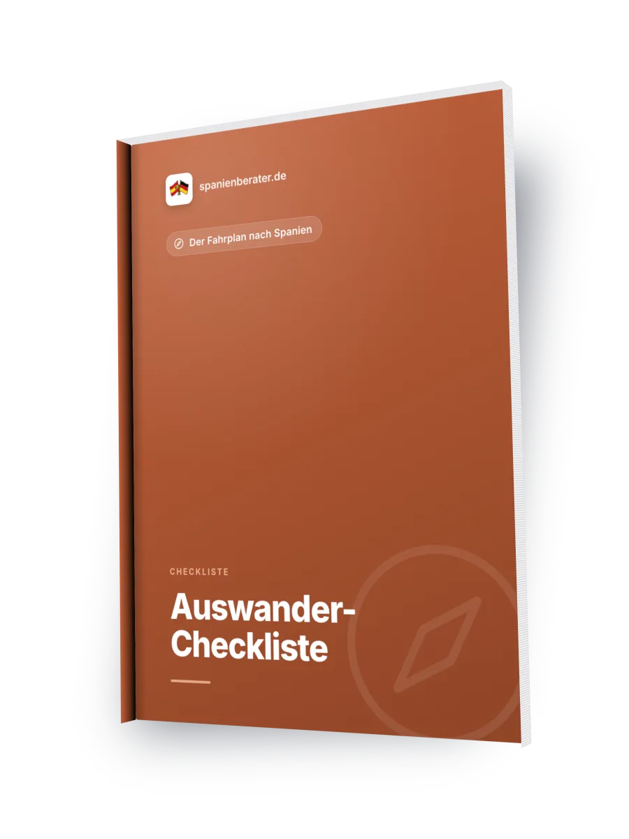 Titelbild des Leitfadens „Die Auswander-Checkliste Spanien“